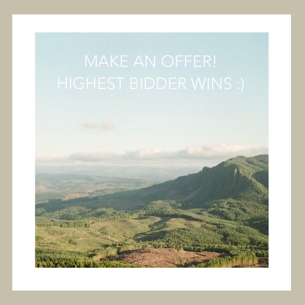 Make an offer on any item!